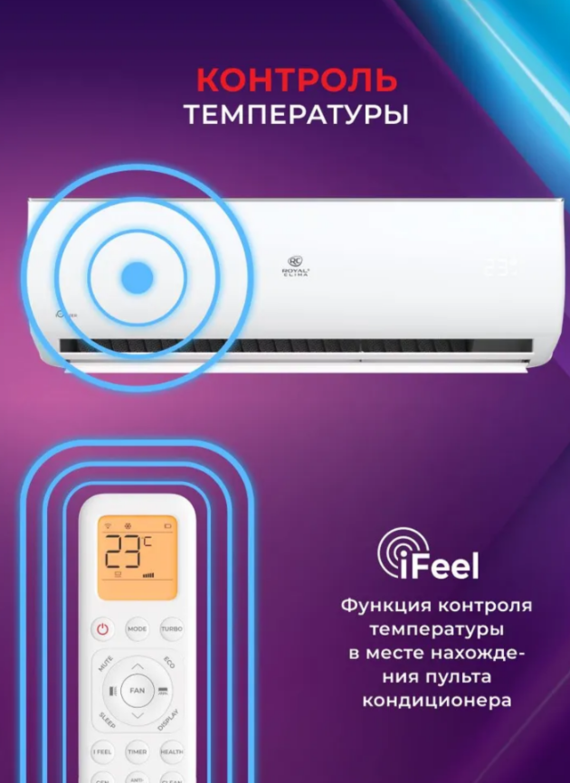Классическая сплит-система ROYAL CLIMA серии GLORIA