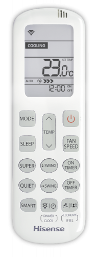 Инверторная сплит-система Hisense серии SILVER CRYSTAL SUPER DC Inverter