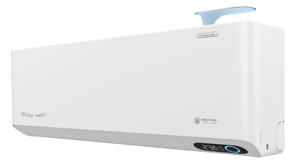 Инверторная сплит-система бризер ROYAL CLIMA серии ROYAL FRESH FULL DC EU INVERTER
